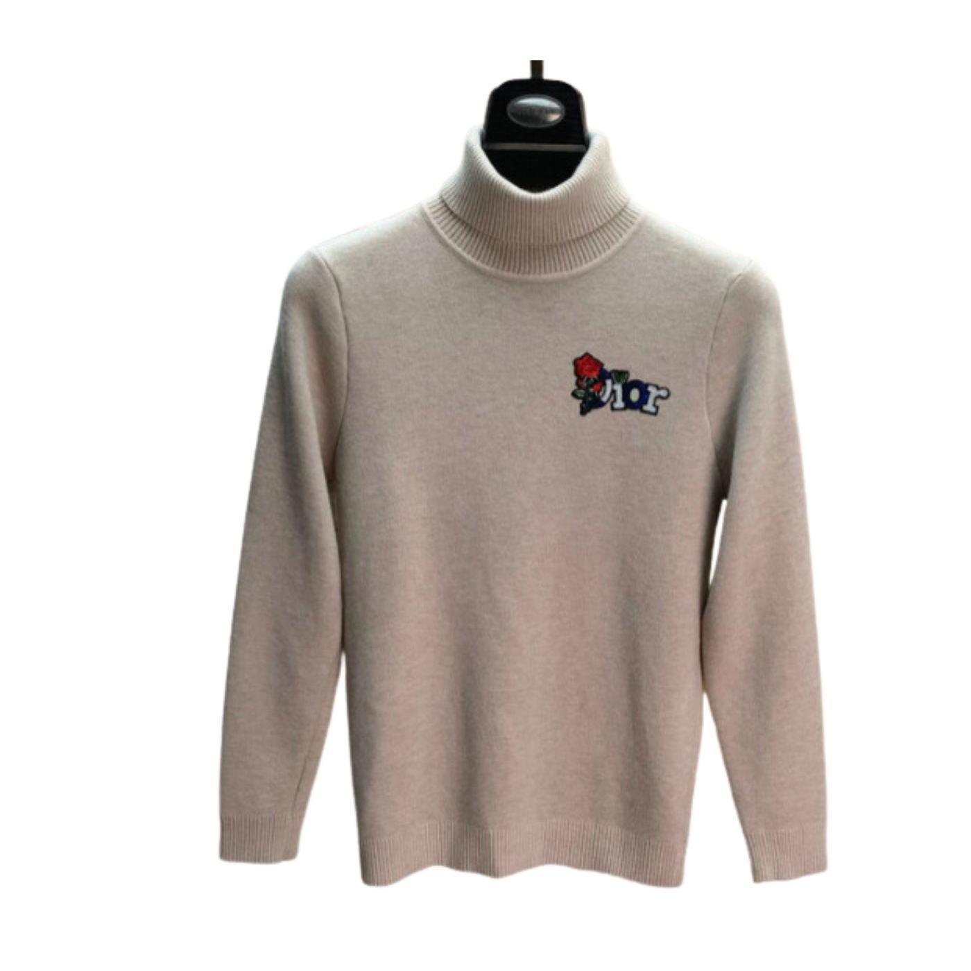 Floral-Logo-Neck-Sweater-1.jpg Floral Logo Neck Sweater 1